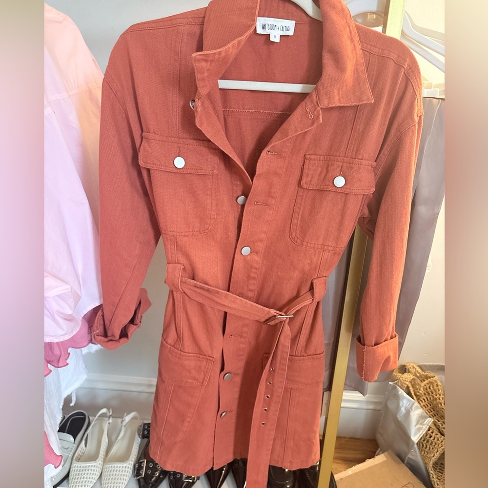 12th TRIBE BELTED DRESS